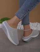 Breathable Lightweight Slip-On Air Cushion Walking Shoes 32162 - Tuzzut.com Qatar Online Shopping