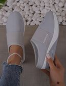 Breathable Lightweight Slip-On Air Cushion Walking Shoes 32162 - Tuzzut.com Qatar Online Shopping