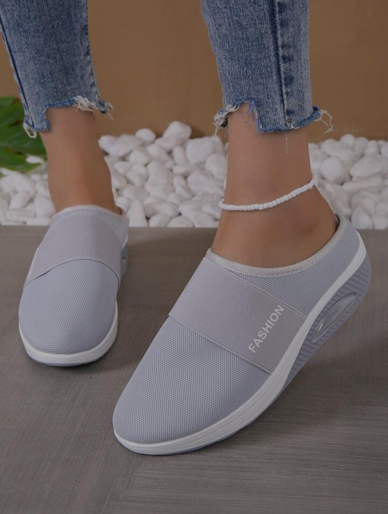Breathable Lightweight Slip-On Air Cushion Walking Shoes 32162 - Tuzzut.com Qatar Online Shopping