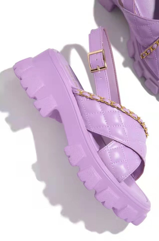 New European Modern Thick Sole Sandals New European Modern Thick Sole Sandals