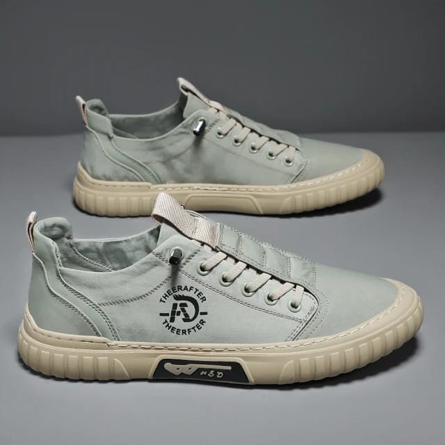 Men's Lace Up Casual Breathable Round Head Fashion Sneaker Men's Lace Up Casual Breathable Round Head Fashion Sneaker