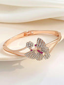 Women Watch Jewelry 5 Pcs Set - Watch Necklace Bracelet Earrings Ring - H128 - Tuzzut.com Qatar Online Shopping