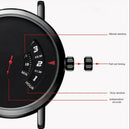New Men's Quartz YAZOLE Turntable Field Watch Faux Leather Strap - Tuzzut.com Qatar Online Shopping