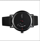 New Men's Quartz YAZOLE Turntable Field Watch Faux Leather Strap - Tuzzut.com Qatar Online Shopping