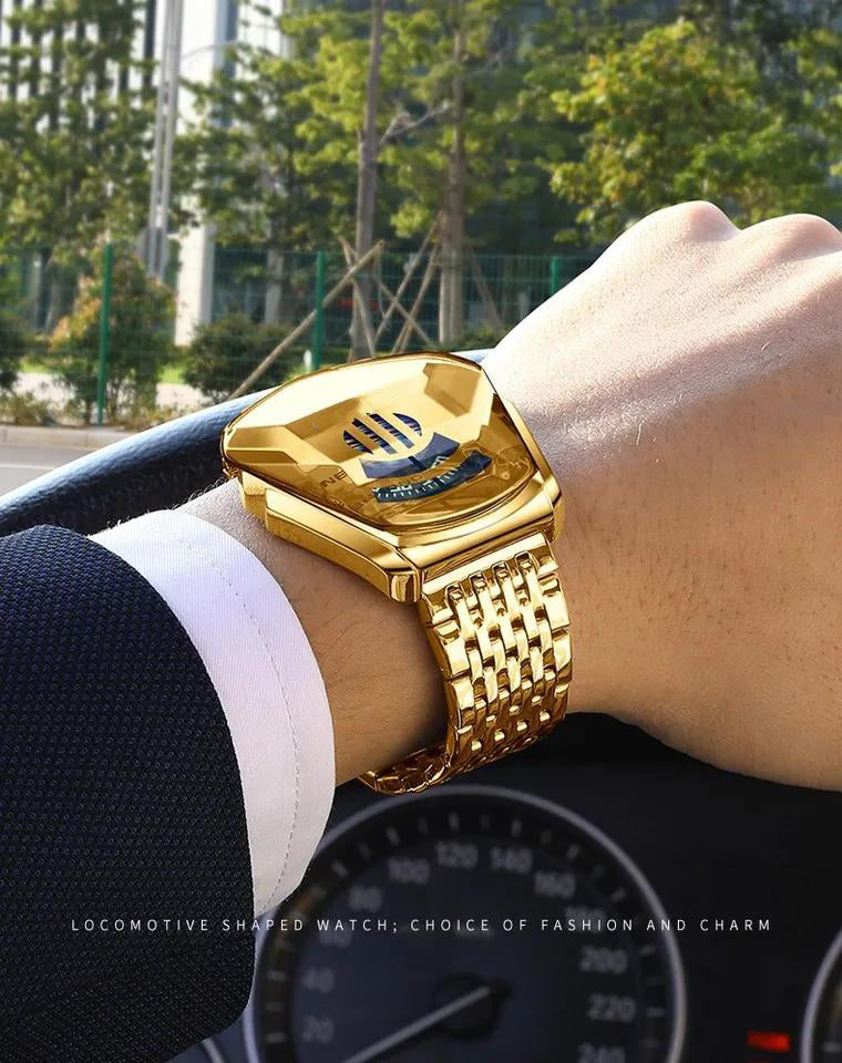 Relgio Masculino Stainless Steel Wristwatch - Tuzzut.com Qatar Online Shopping