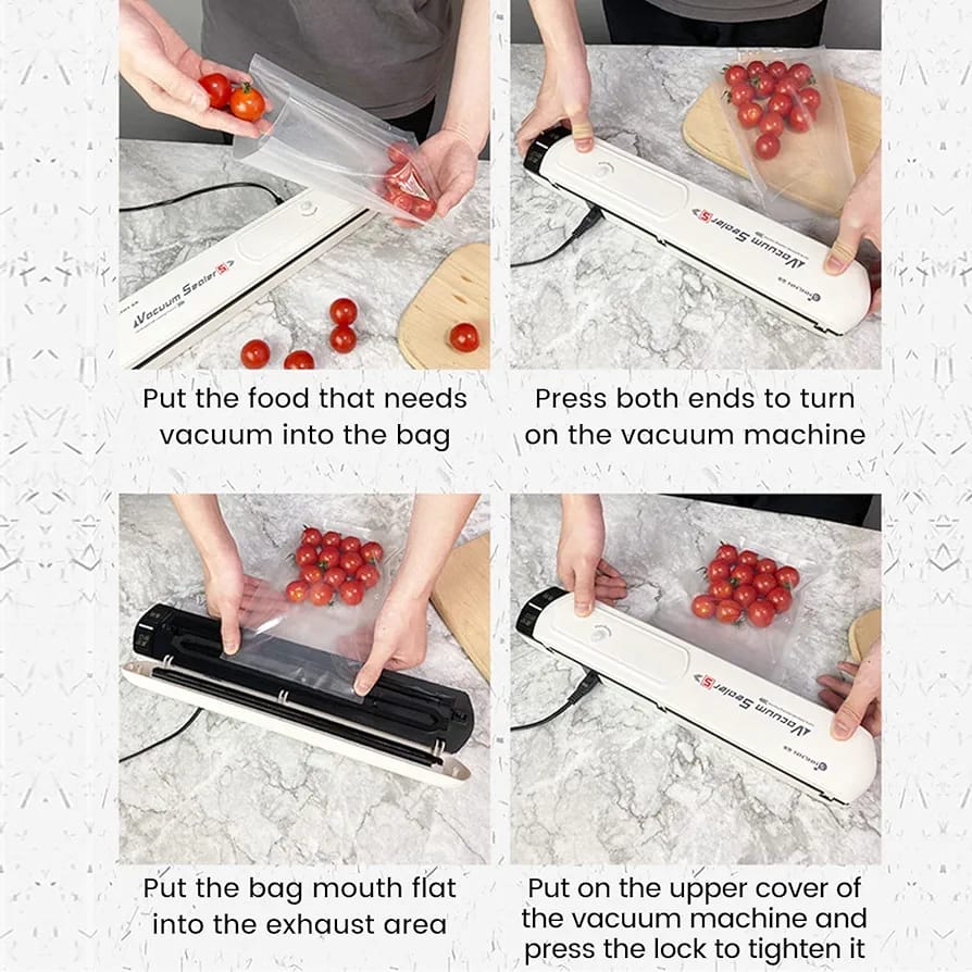 Vacuum Sealing Machine Automatic Food Sealing Dry and Moist Foods SL-V1 Vacuum Sealing Machine Automatic Food Sealing Dry and Moist Foods SL-V1