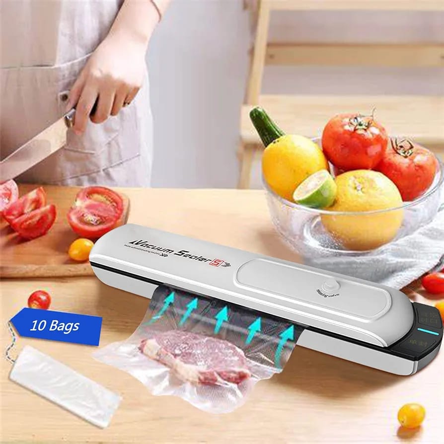 Vacuum Sealing Machine Automatic Food Sealing Dry and Moist Foods SL-V1 Vacuum Sealing Machine Automatic Food Sealing Dry and Moist Foods SL-V1