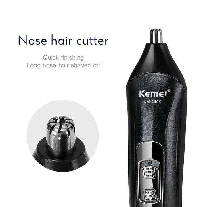 KEMEI USB Rechargeable Professional Grade Hair Trimming Kit KM-1506 - Tuzzut.com Qatar Online Shopping