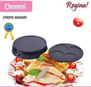 Dessini Electric Crepe Maker Precise Temperature Control for Perfect Pancakes - Tuzzut.com Qatar Online Shopping