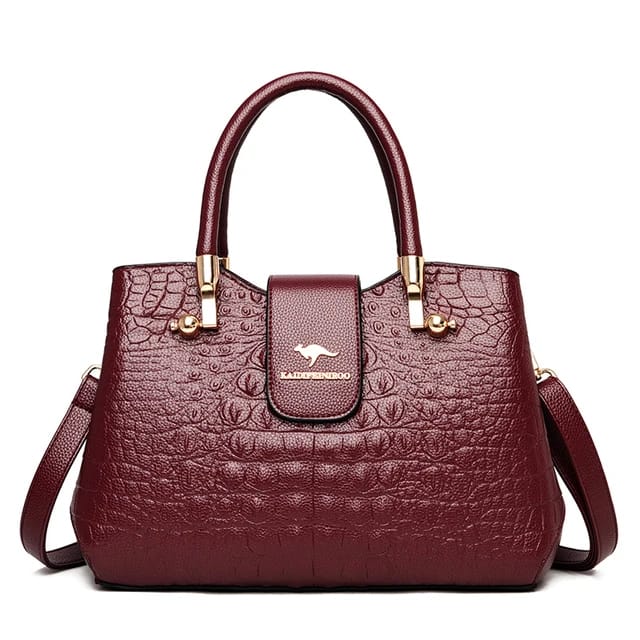 Pu Leather Crocodile Pattern Crossbody Bags for Women 85100 - Tuzzut.com Qatar Online Shopping