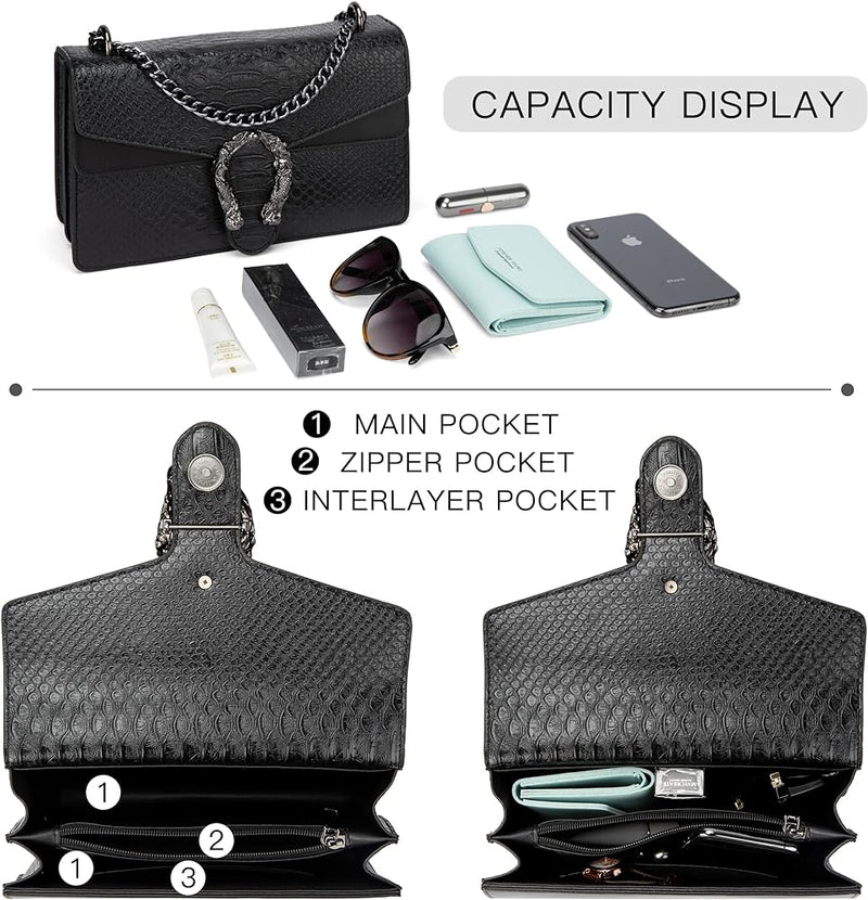 Trendy Chain Crossbody Shoulder Bags for Women 9220 - Tuzzut.com Qatar Online Shopping