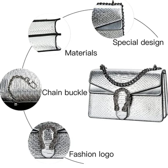 Trendy Chain Crossbody Shoulder Bags for Women 9220 - Tuzzut.com Qatar Online Shopping