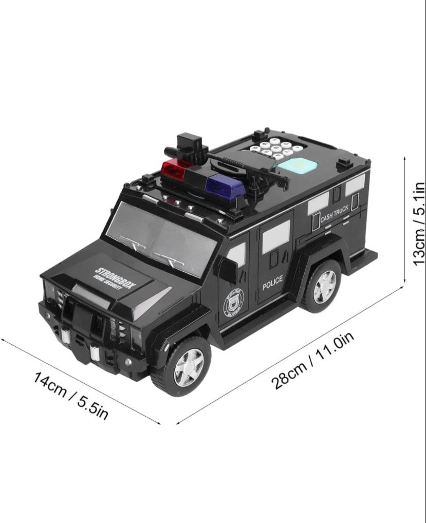Armored Cash Truck Bank for Boys and Girls 6688-19 Armored Cash Truck Bank for Boys and Girls 6688-19