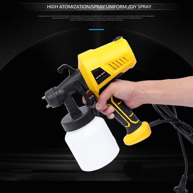 High Pressure Electric Spray Gun Portable Brushless Paint Sprayer Z-393 - Tuzzut.com Qatar Online Shopping