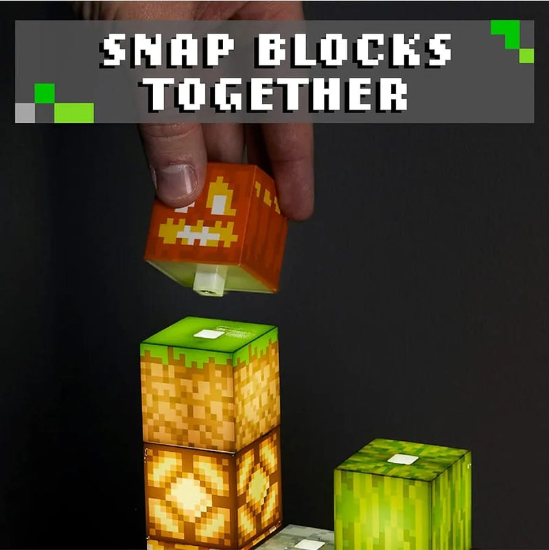 Paladone Minecraft Building Block Lamp BB-85 - Tuzzut.com Qatar Online Shopping