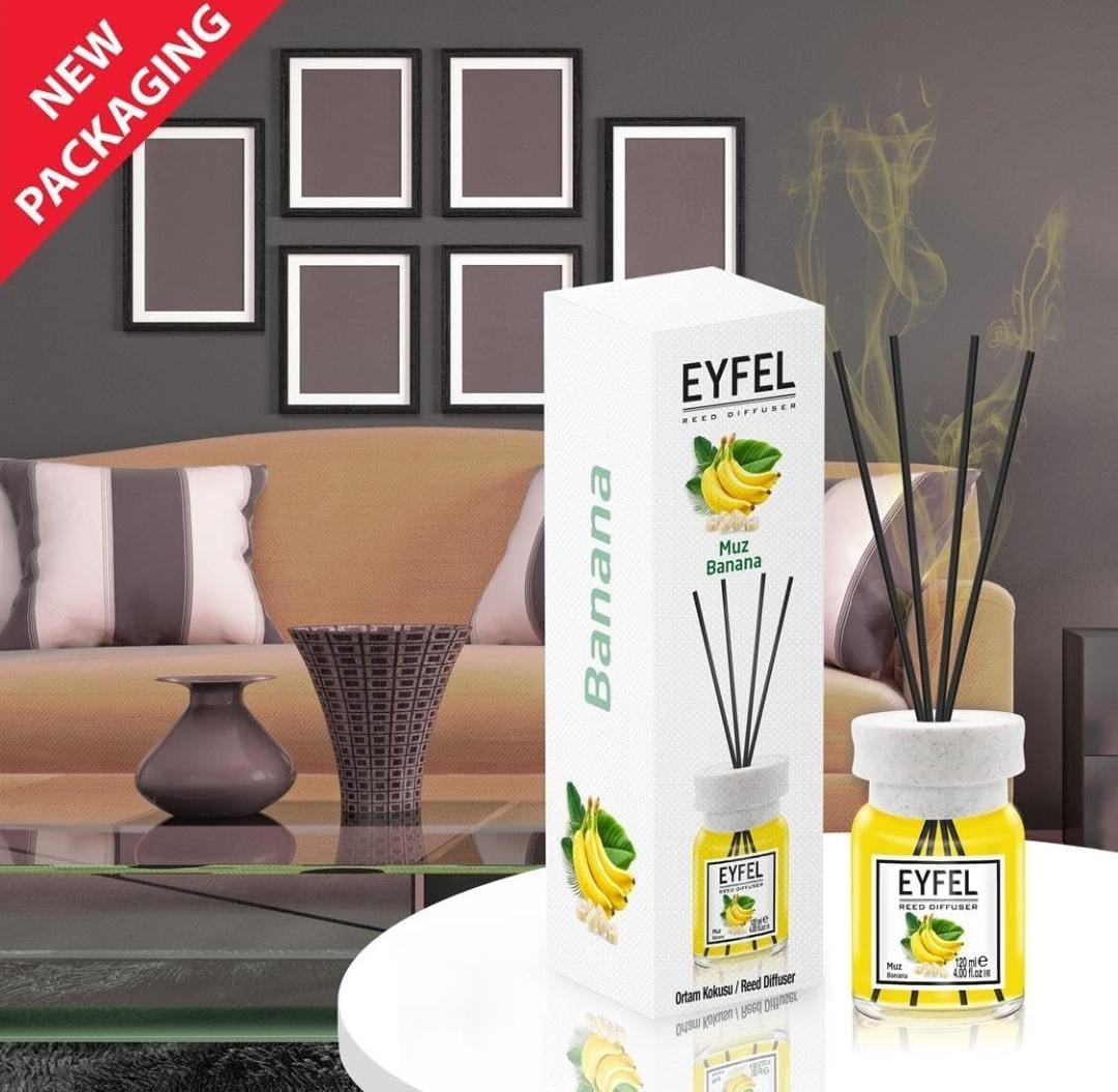 EYFEL Banana Reed Diffuser 120ml