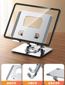 360 Rotating Portable Aluminum Adjustable Folding Tablet Stand Holder MS-001 - Tuzzut.com Qatar Online Shopping