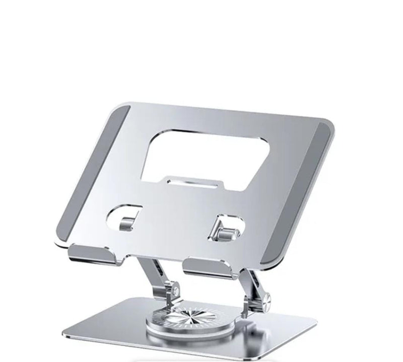 360 Rotating Portable Aluminum Adjustable Folding Tablet Stand Holder MS-001 - Tuzzut.com Qatar Online Shopping