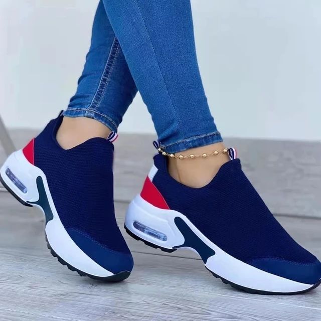 Women Fashion Vulcanized Sneakers - Tuzzut.com Qatar Online Shopping