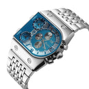 Multi-Time Zone Mens Watches Casual Quartz Sports Man Wristwatch W987413 - Tuzzut.com Qatar Online Shopping