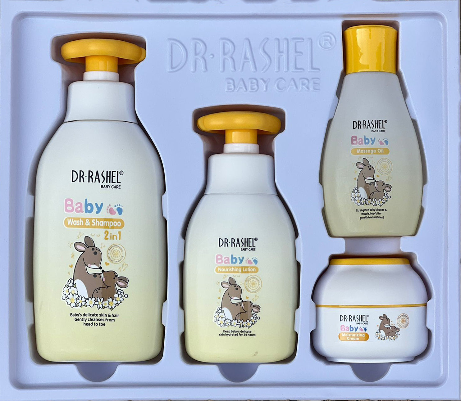 DR. RASHEL Baby Care Gift 4 Pcs Set DRL-1788 DR. RASHEL Baby Care Gift 4 Pcs Set DRL-1788
