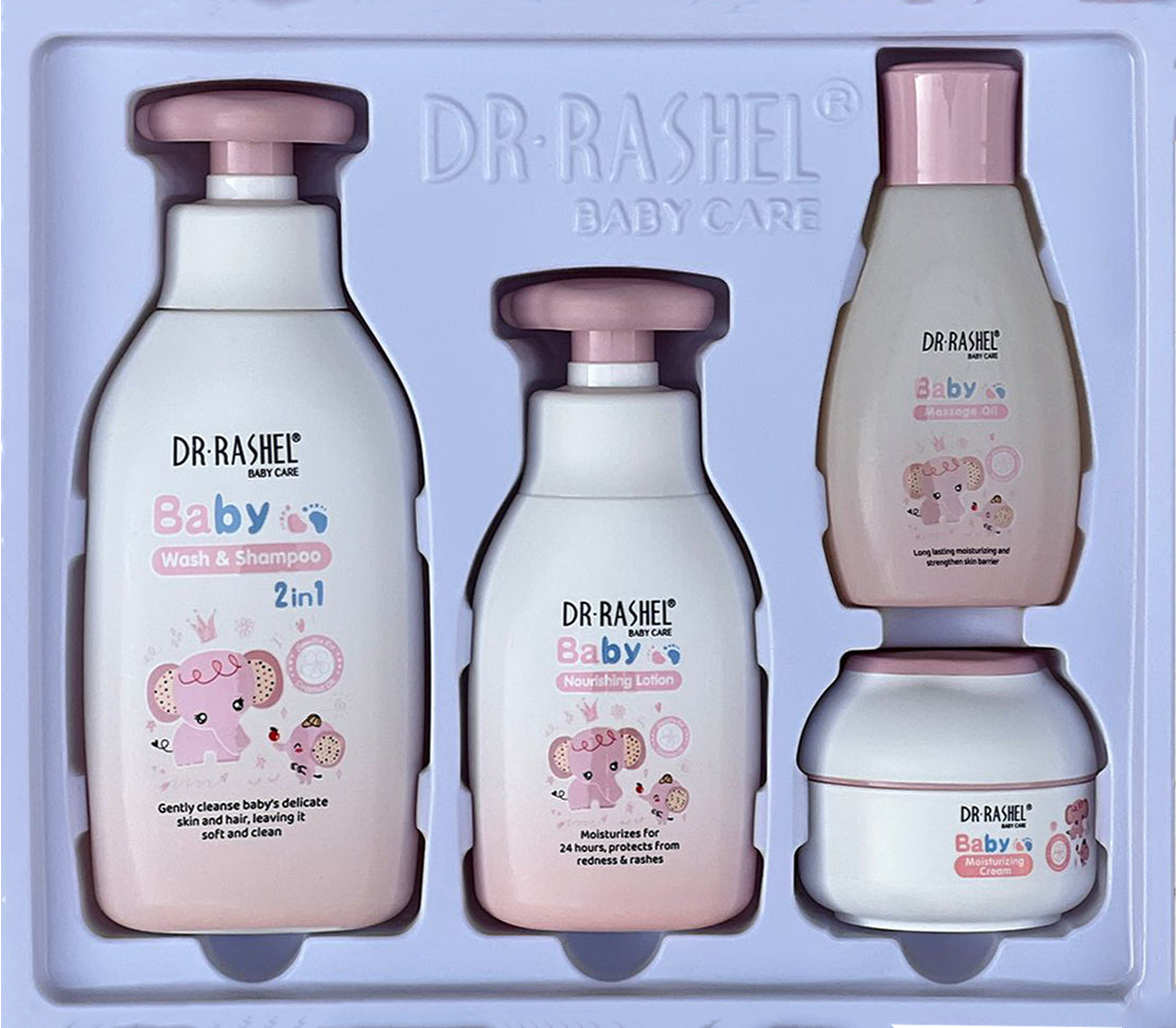 DR. RASHEL Baby Care Gift 4 Pcs Set DRL-1798 DR. RASHEL Baby Care Gift 4 Pcs Set DRL-1798