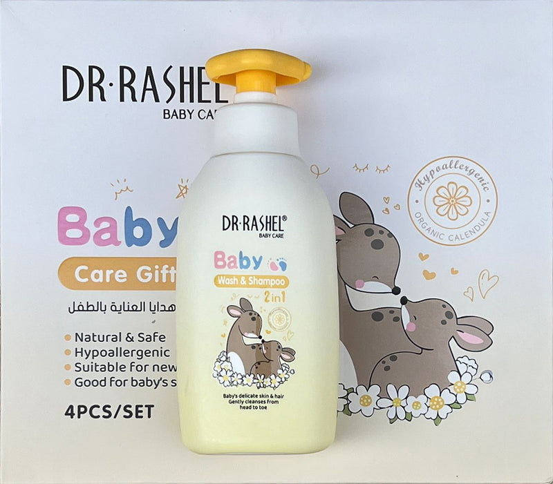 DR. RASHEL Baby Care Gift 4 Pcs Set DRL-1788 - Tuzzut.com Qatar Online Shopping