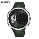 SANDA 763 Dual Display Outdoor Sports Watch - Tuzzut.com Qatar Online Shopping