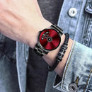 Stylish & Unique Metal Non Pointer Creative Wrist Watches - Tuzzut.com Qatar Online Shopping