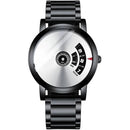 Stylish & Unique Metal Non Pointer Creative Wrist Watches - Tuzzut.com Qatar Online Shopping