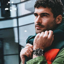 Brown PU Strap Fashionable Round Dial Quartz Watch S4740179 - TUZZUT Qatar Online Shopping