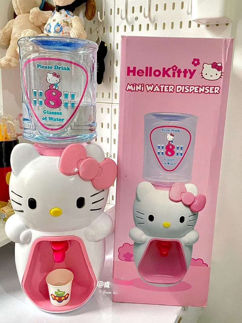 Hello kitty Water Dispenser Student Cartoon Dormitory Home Children