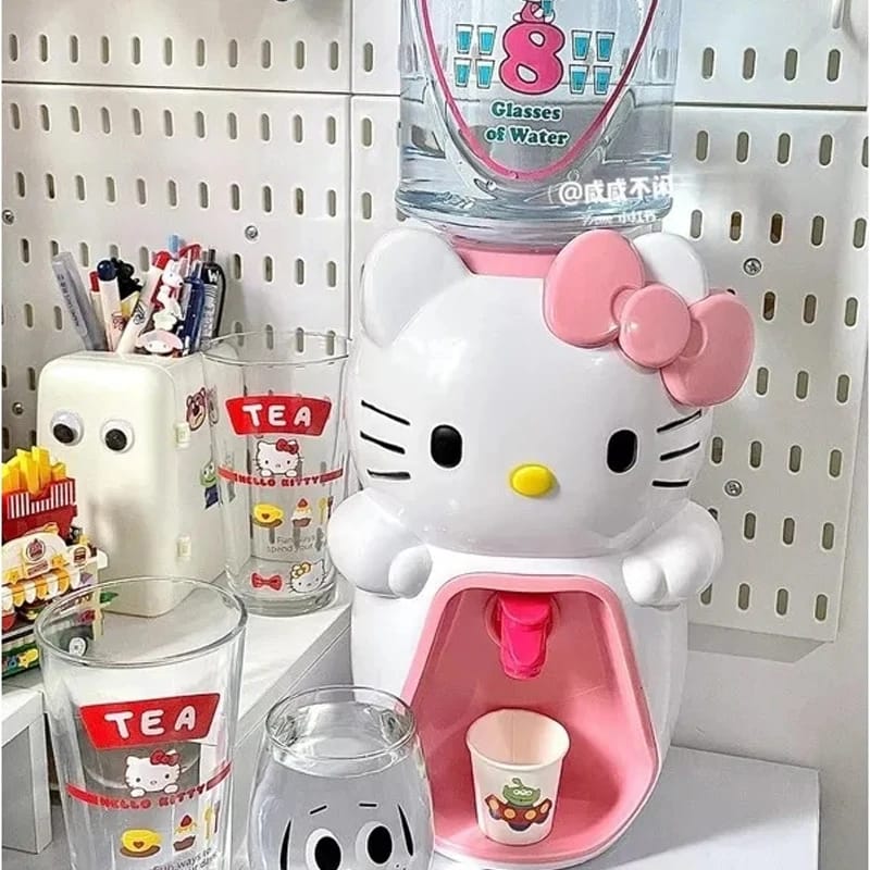 Gadget Bucket Hello Kitty Cartoon Mini Water dispensers 8 Glasses