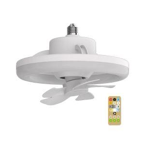 360 Rotating Ceiling Fan Light E27 Intelligent Fan with Remote - TUZZUT Qatar Online Shopping