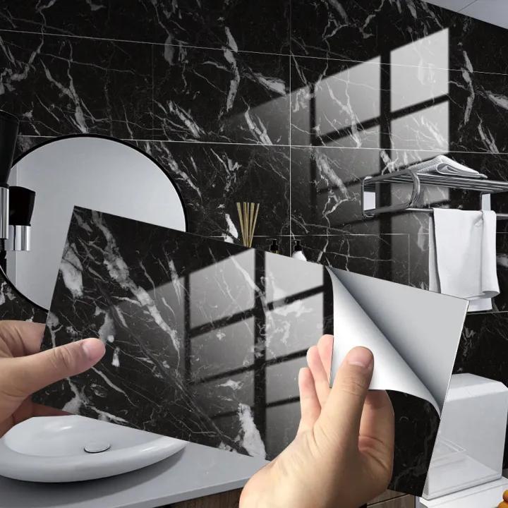 6 Pcs Ceramic tile/glass sticker, 58cm*30cm - TUZZUT Qatar Online Shopping