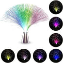 Beautiful Romantic Multicoloured LED Fibre Optic Night Light Lamp - TUZZUT Qatar Online Shopping