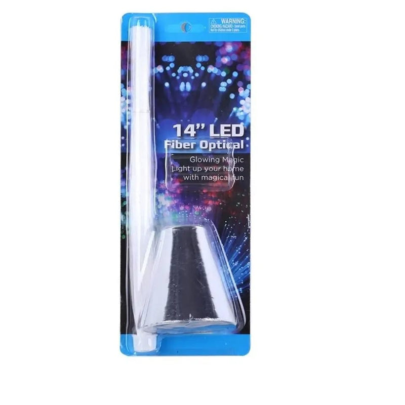 Beautiful Romantic Multicoloured LED Fibre Optic Night Light Lamp - TUZZUT Qatar Online Shopping
