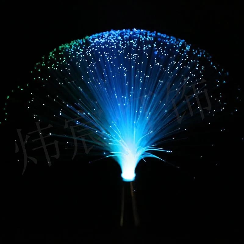 Beautiful Romantic Multicoloured LED Fibre Optic Night Light Lamp - TUZZUT Qatar Online Shopping