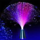 Beautiful Romantic Multicoloured LED Fibre Optic Night Light Lamp - TUZZUT Qatar Online Shopping