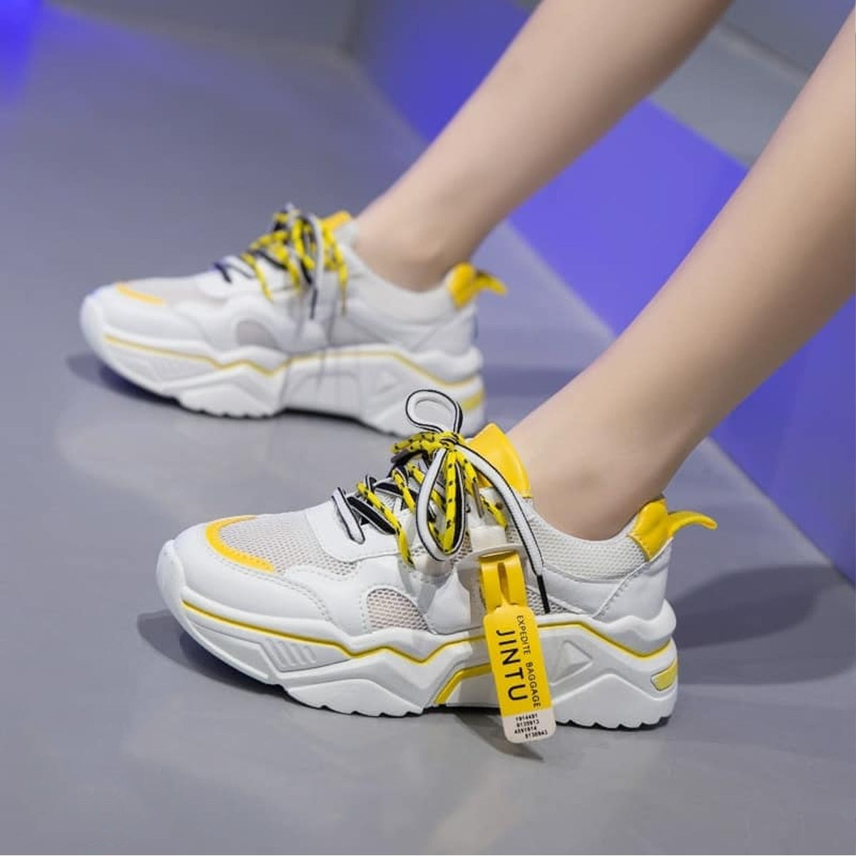 Jintu Women Casual Breathable Walking Mesh Fashion Shoes 1913 Jintu Women Casual Breathable Walking Mesh Fashion Shoes 1913