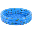 Round Children's Inflatable Swimming Pool 130cm*130cm S4987817 - TUZZUT Qatar Online Shopping