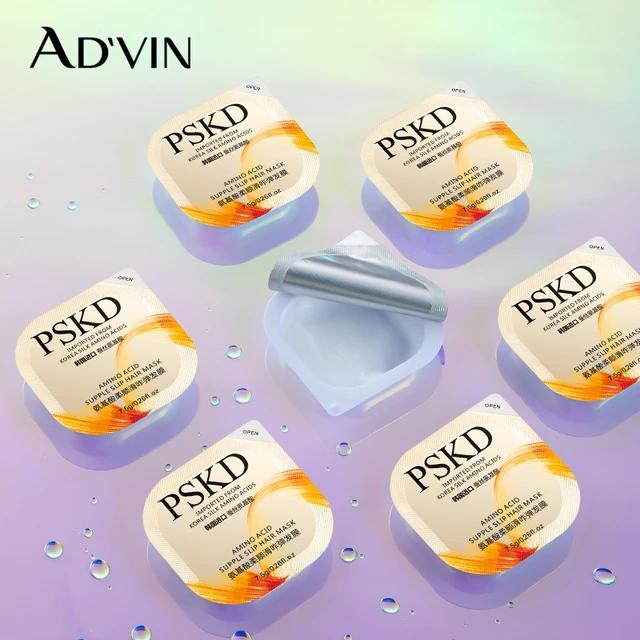 PSKD 8 PCS Amino Acids Hair Mask Nourishment Hair Care Smooth Shampoo Hair Treatment PSKD 8 PCS Amino Acids Hair Mask Nourishment Hair Care Smooth Shampoo Hair Treatment