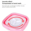 Mini Folding Washing Machine For Clothes With Bucket Washing EJ-80022 - TUZZUT Qatar Online Shopping