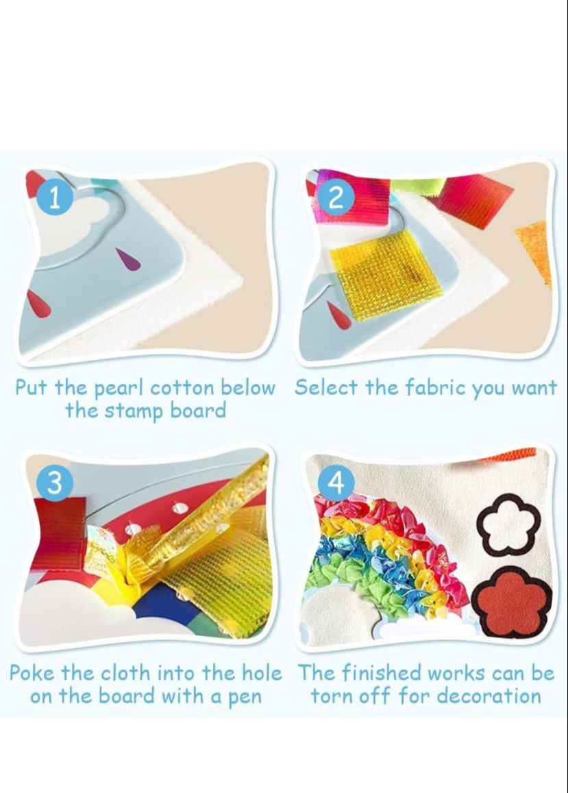 Fabric Art Frenzy - Paper Craft Kit for Girls Fabric Art Frenzy - Paper Craft Kit for Girls