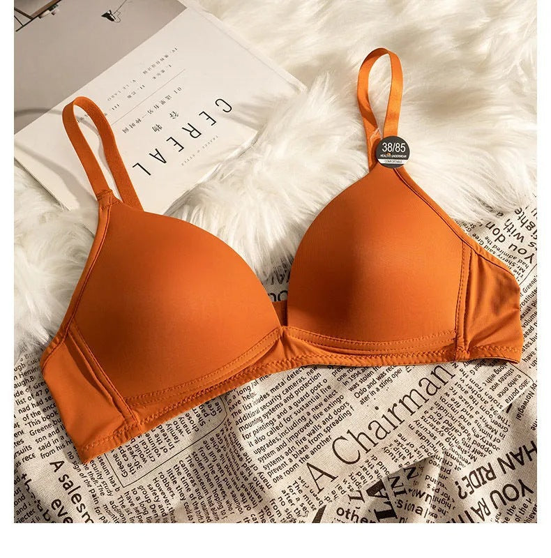 5 Pcs Women's Wireless Push Up Seamless Padded Bra - D2022 5 Pcs Women's Wireless Push Up Seamless Padded Bra - D2022