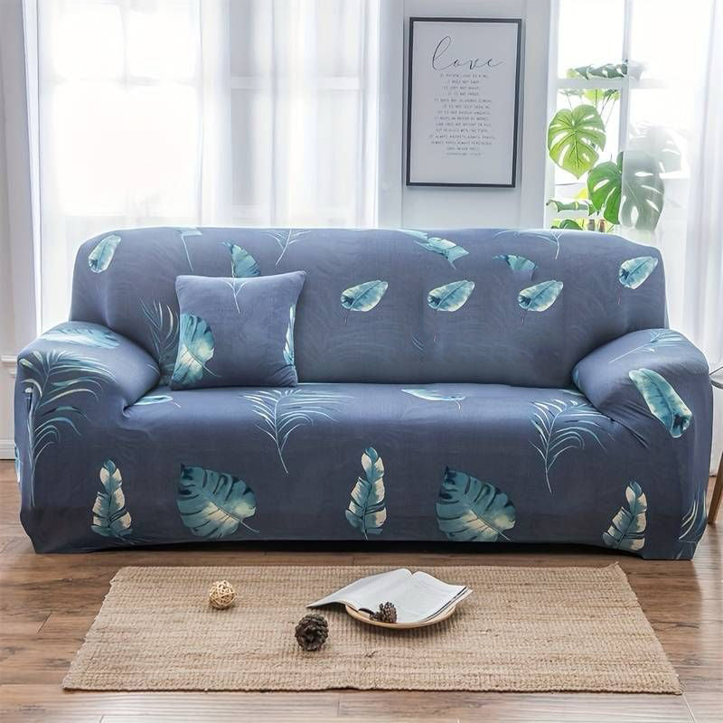 Bohemian-style Printed 3 Seater Sofa Cover + One Piece Pillow Cover - TUZZUT Qatar Online Shopping