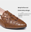 Womens Oxford Shoes Mid Heel Shoes - TUZZUT Qatar Online Shopping