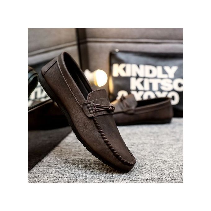 Fashion Men's Slip-on Casual Shoes 42 - TUZZUT Qatar Online Shopping