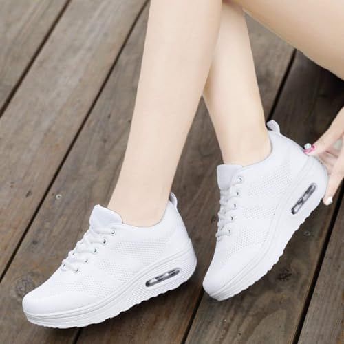 Women's Thick Sole Tennis Shoes - TUZZUT Qatar Online Shopping