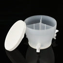 New Rotatable Cold Water Bottle Rotating Bucket PP Capacity 3.5L with Faucet Acrylic - TUZZUT Qatar Online Shopping